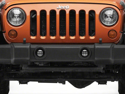 Raxiom Axial Series Tri-Bar LED Fog Lights; White (07-25 Jeep Wrangler JK & JL)