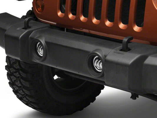 Raxiom Axial Series Halo LED Fog Lights; White (07-25 Jeep Wrangler JK & JL)