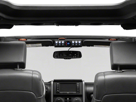 Raxiom Control Box with Switch Panel (07-18 Jeep Wrangler JK)