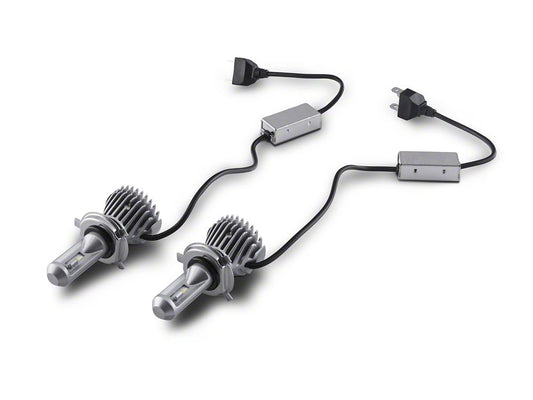 Raxiom Axial Series 6000K LED Headlight Bulbs; H4 (87-06 Jeep Wrangler YJ & TJ)
