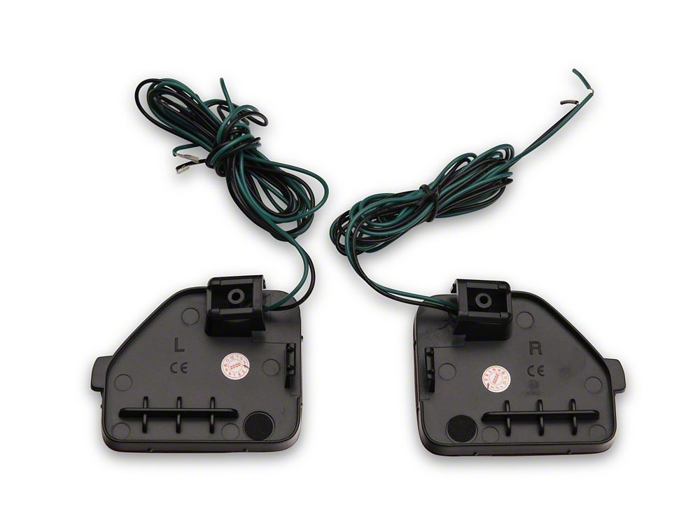 Raxiom Axial Series LED Rear Bumper Reflector Lights; Clear (18-25 Jeep Wrangler JL Moab, Rubicon, Sahara)