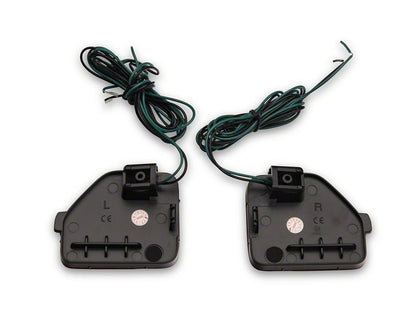 Raxiom Axial Series LED Rear Bumper Reflector Lights; Clear (18-25 Jeep Wrangler JL Moab, Rubicon, Sahara)