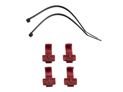 Raxiom Axial Series LED Rear Bumper Reflector Lights; Clear (18-25 Jeep Wrangler JL Moab, Rubicon, Sahara)