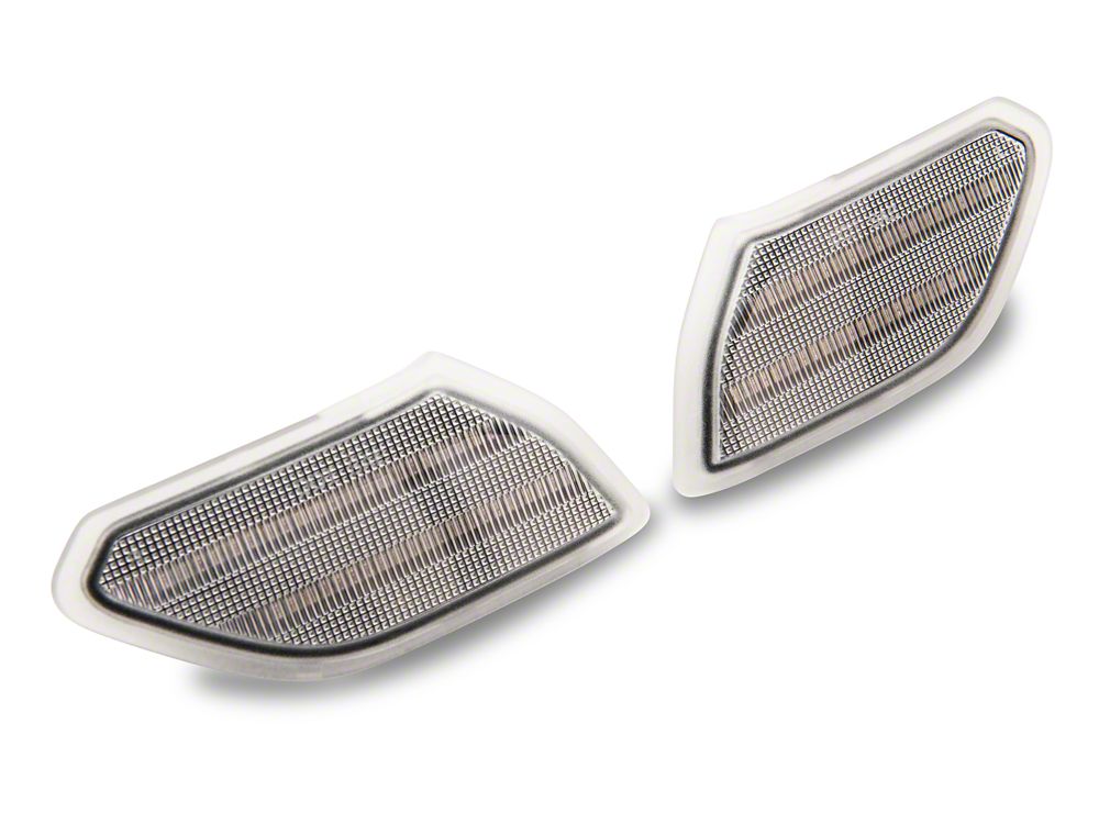 Raxiom Axial Series LED Fender Flare Marker Lights; Clear (18-25 Jeep Wrangler JL)