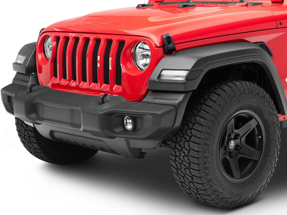 Raxiom Axial Series LED Fender Flare Marker Lights; Smoked (18-25 Jeep Wrangler JL)