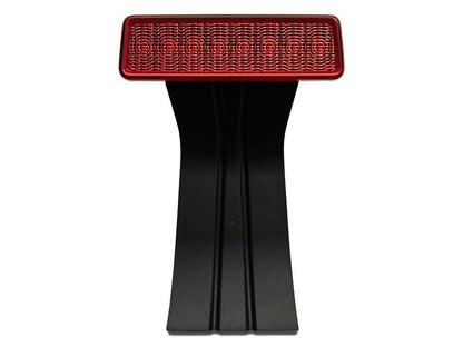 Raxiom Axial Series Hyper Flash LED Third Brake Light; Red (07-18 Jeep Wrangler JK)