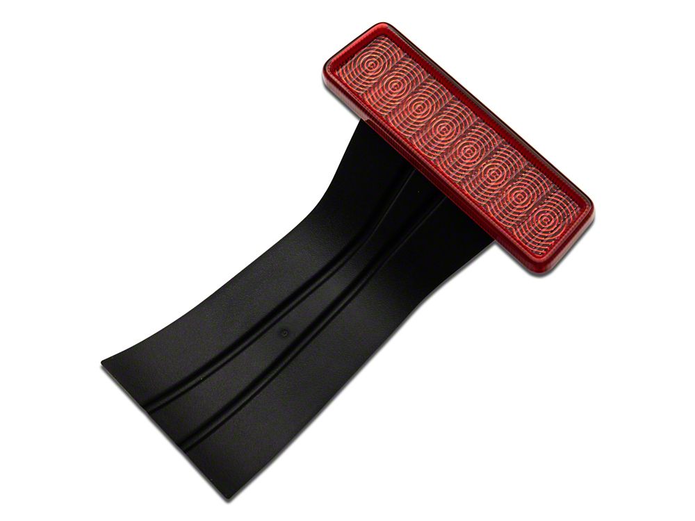 Raxiom Axial Series Hyper Flash LED Third Brake Light; Red (07-18 Jeep Wrangler JK)