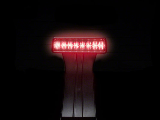 Raxiom Axial Series Hyper Flash LED Third Brake Light; Smoked (07-18 Jeep Wrangler JK)