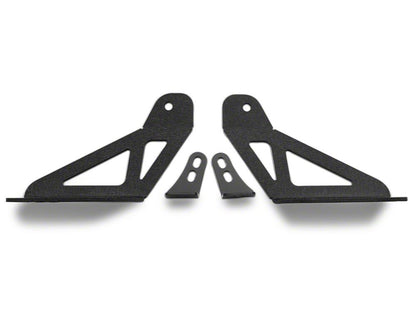Raxiom Axial Series 30-Inch Single Row LED Light Bar with Hood Mounting Brackets (18-25 Jeep Wrangler JL)