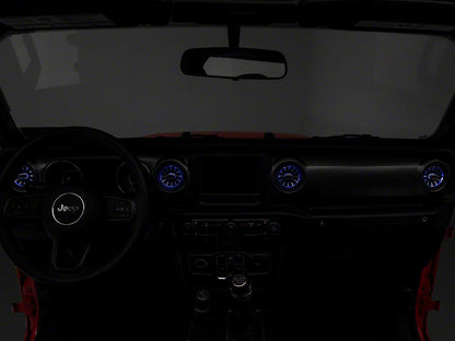 Raxiom LED Ambient Vent Lighting Kit (18-25 Jeep Wrangler JL)