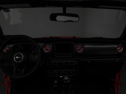 Raxiom LED Ambient Vent Lighting Kit (18-25 Jeep Wrangler JL)