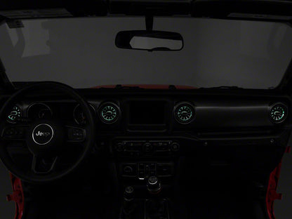 Raxiom LED Ambient Vent Lighting Kit (18-25 Jeep Wrangler JL)