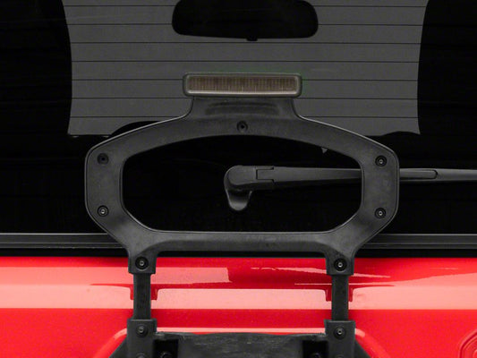 Raxiom Axial Series Hyper Flash LED Third Brake Light; Smoked (18-25 Jeep Wrangler JL)