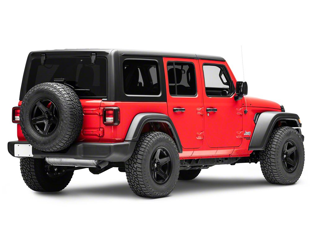 Raxiom Axial Series Hyper Flash LED Third Brake Light; Smoked (18-25 Jeep Wrangler JL)