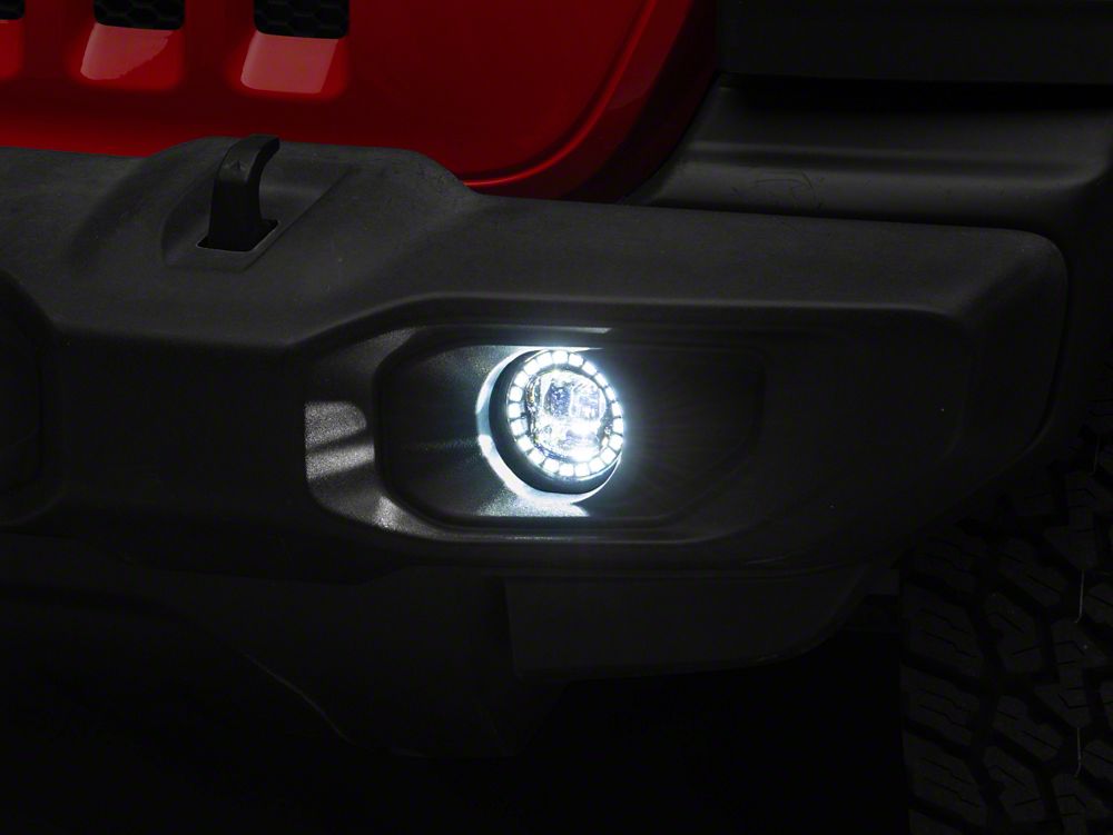Raxiom Axial Series Nighthawk LED Fog Lights (18-25 Jeep Wrangler JL Sport)