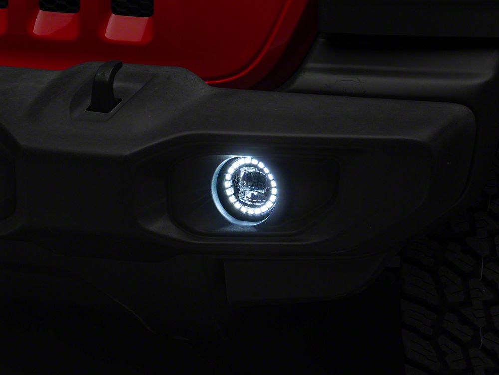 Raxiom Axial Series Nighthawk LED Fog Lights (18-25 Jeep Wrangler JL Sport)