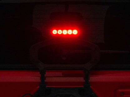 Raxiom Axial Series LED Third Brake Light; Red (18-25 Jeep Wrangler JL)