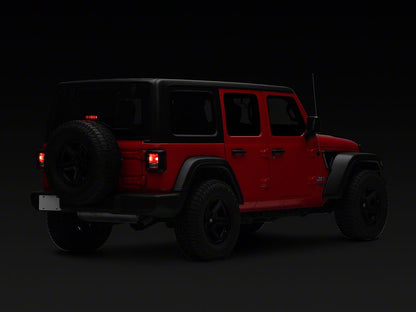 Raxiom Axial Series LED Third Brake Light; Red (18-25 Jeep Wrangler JL)