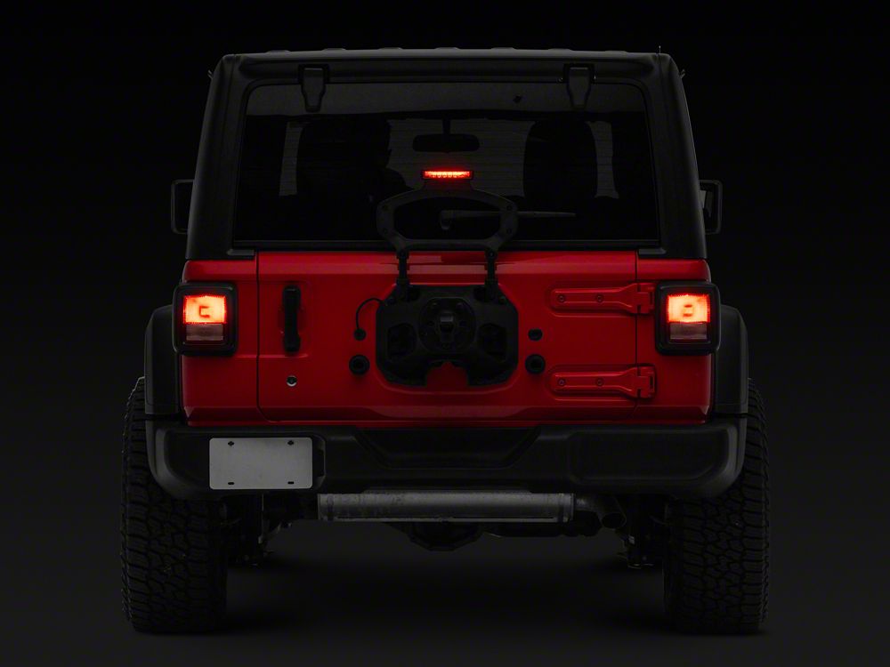 Raxiom Axial Series LED Third Brake Light; Smoked (18-25 Jeep Wrangler JL)