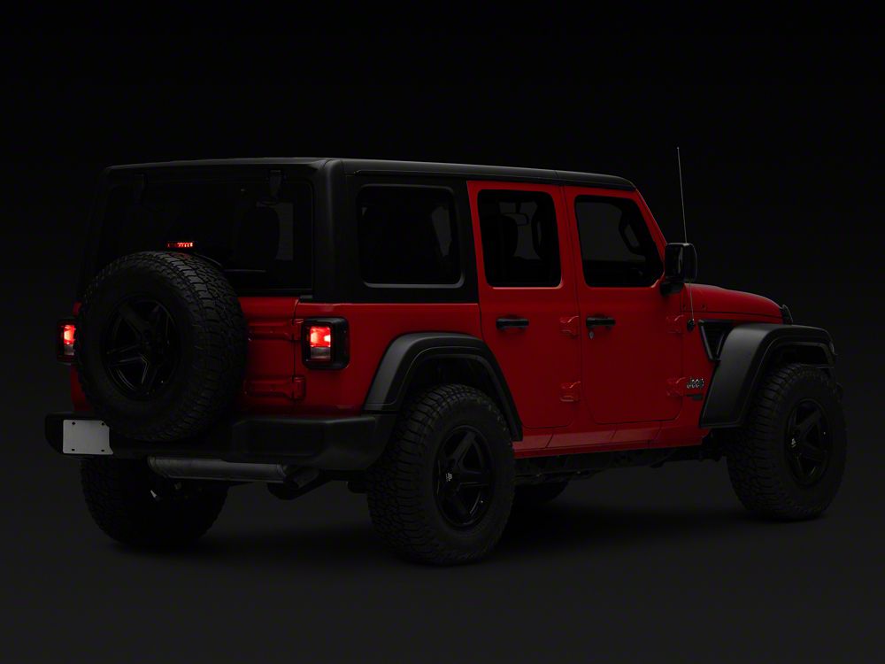 Raxiom Axial Series LED Third Brake Light; Smoked (18-25 Jeep Wrangler JL)