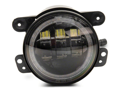 Raxiom Axial Series 4-Inch LED Fog Lights with RGB Halo (07-18 Jeep Wrangler JK)
