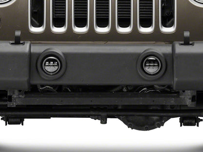 Raxiom Axial Series 4-Inch LED Fog Lights with RGB Halo (07-18 Jeep Wrangler JK)