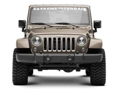 Raxiom Axial Series 4-Inch LED Fog Lights with RGB Halo (07-18 Jeep Wrangler JK)