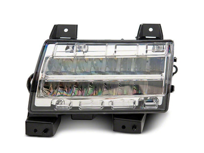 Raxiom Axial Series Sequential LED Parking/Turn Signal Lights; Chrome (18-25 Jeep Wrangler JL Sport)