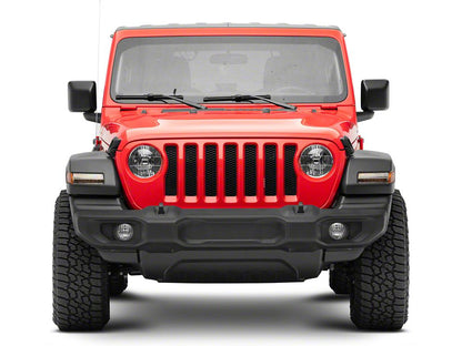 Raxiom Axial Series Sequential LED Parking/Turn Signal Lights; Chrome (18-25 Jeep Wrangler JL Sport)