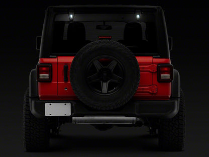 Raxiom Axial Series Rear Window Glass Hinge LED Lights (18-25 Jeep Wrangler JL)