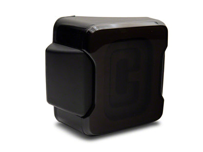 Raxiom Axial Series Carver LED Tail Lights; Black Housing; Smoked Lens (07-18 Jeep Wrangler JK)
