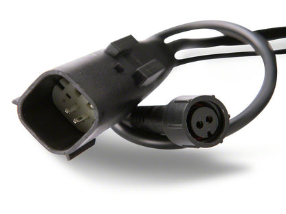 Raxiom Axial Series 9-Inch LED Headlights; Black Housing; Clear Lens (18-25 Jeep Wrangler JL w/ Factory Halogen Headlights)