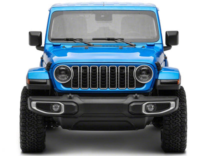 Raxiom Axial Series Sequential Turn Signal LED Side Marker Lights (18-25 Jeep Wrangler w/ Factory LED Light Package)
