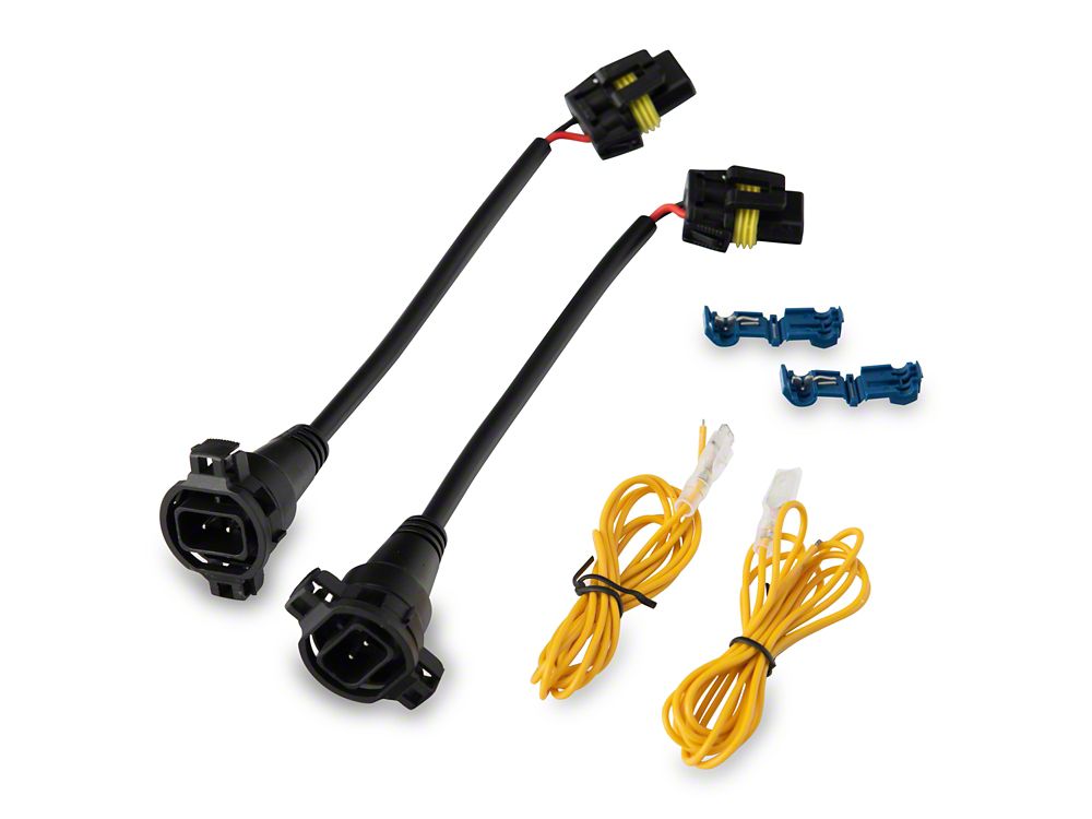 Raxiom Axial Series 4-Inch LED Fog Lights; Clear (07-18 Jeep Wrangler JK)