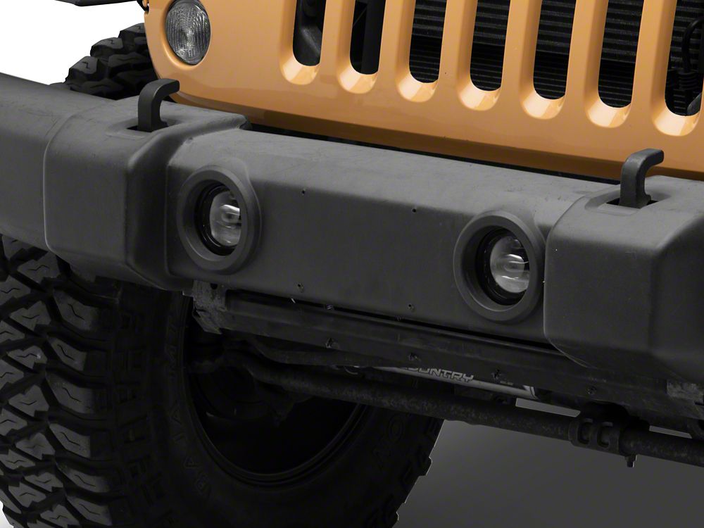Raxiom Axial Series LED Fog Lights (07-18 Jeep Wrangler JK w/o 10th Anniversary Metal Bumper)