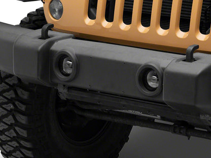 Raxiom Axial Series LED Fog Lights (07-18 Jeep Wrangler JK w/o 10th Anniversary Metal Bumper)