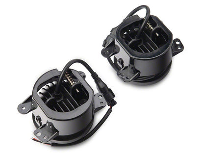 Raxiom Axial Series LED Fog Lights (07-18 Jeep Wrangler JK w/o 10th Anniversary Metal Bumper)