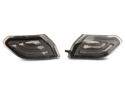 Raxiom Axial Series LED Side Marker Lights; Smoked (18-25 Jeep Wrangler JL)