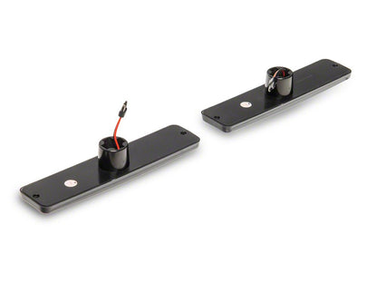 Raxiom Axial Series LED Front Marker Lights; Smoked (87-95 Jeep Wrangler YJ)
