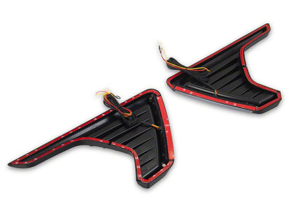 Raxiom LED Fender Vent Lighting with DRL and Turn Signal (18-25 Jeep Wrangler JL)