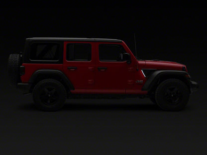Raxiom LED Fender Vent Lighting with DRL and Turn Signal (18-25 Jeep Wrangler JL)