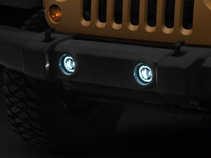 Raxiom Axial Series Angel Eye LED Fog Lights (18-25 Jeep Wrangler JL)