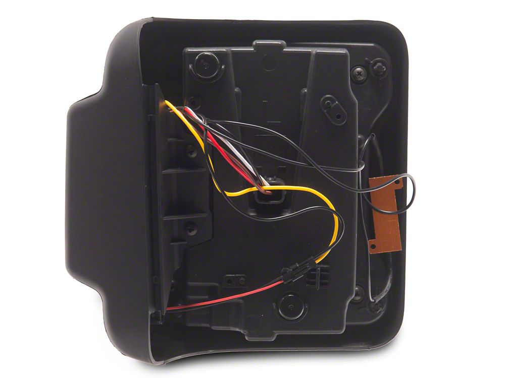 Raxiom LED Tail Lights; Clear Housing; Clear Lens (18-25 Jeep Wrangler JL w/ Factory Halogen Tail Lights & w/o Blind Spot Detection)
