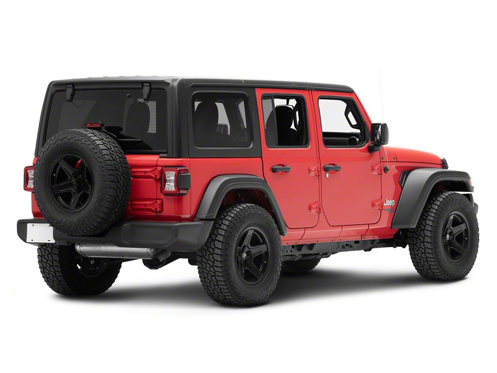 Raxiom LED Tail Lights; Clear Housing; Clear Lens (18-25 Jeep Wrangler JL w/ Factory Halogen Tail Lights & w/o Blind Spot Detection)