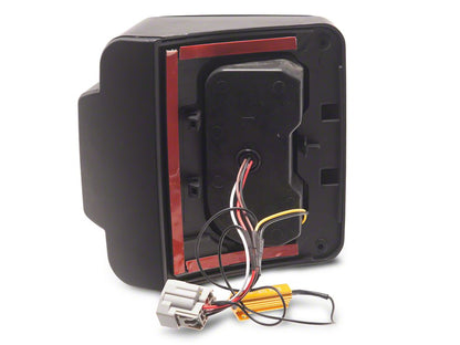 Raxiom LED Tail Lights; Red Housing; Smoked Lens (07-18 Jeep Wrangler JK)