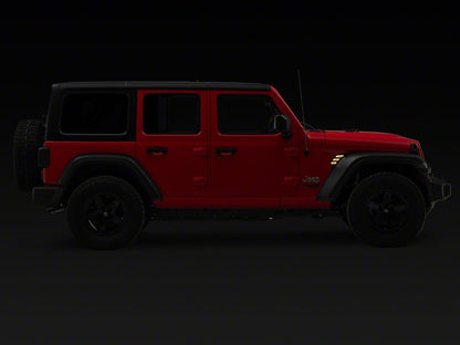 Raxiom Axial Series LED Fender Lights with Turn Signal Function (18-25 Jeep Wrangler JL)