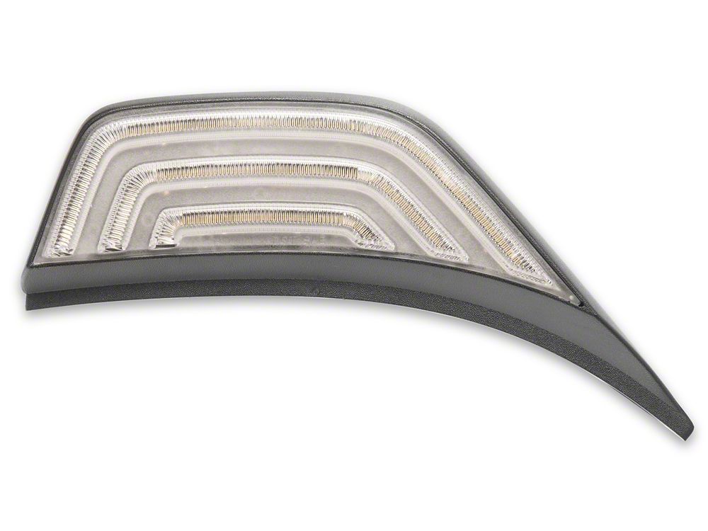 Raxiom Axial Series LED Fender Vent Sidemarker; Clear (18-25 Jeep Wrangler JL)