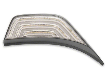 Raxiom Axial Series LED Fender Vent Sidemarker; Clear (18-25 Jeep Wrangler JL)