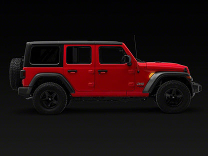 Raxiom Axial Series Sequential LED Fender Vent Sidemarker; Clear (18-25 Jeep Wrangler JL)