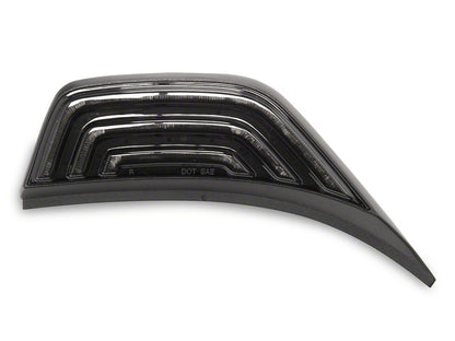 Raxiom Axial Series Sequential LED Fender Vent Sidemarker; Smoked (18-25 Jeep Wrangler JL)